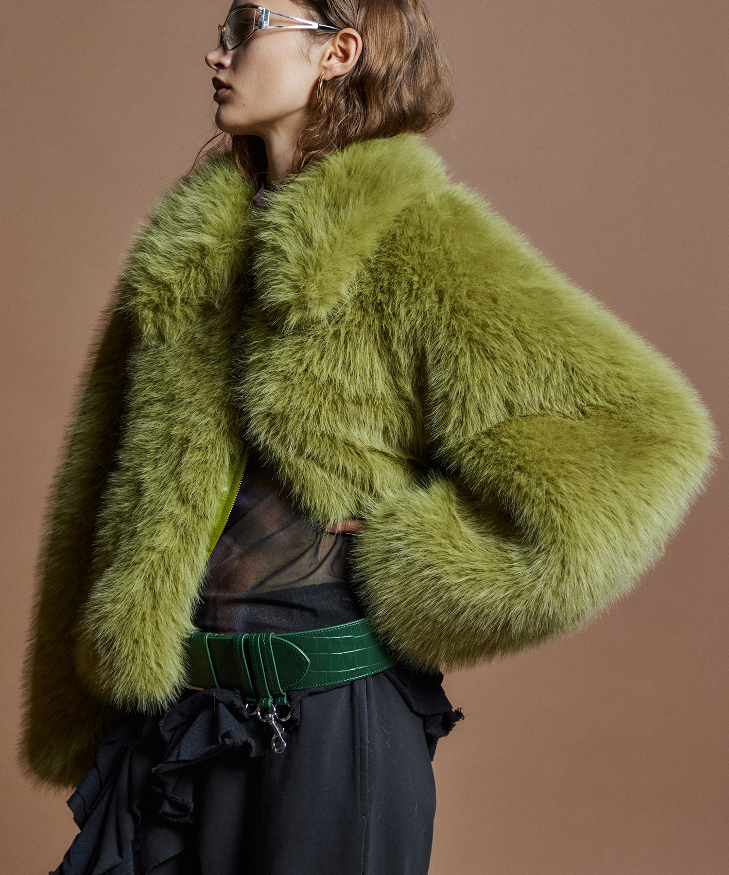 【26WINTER COLLECTION】Volume Collar Fur Coat