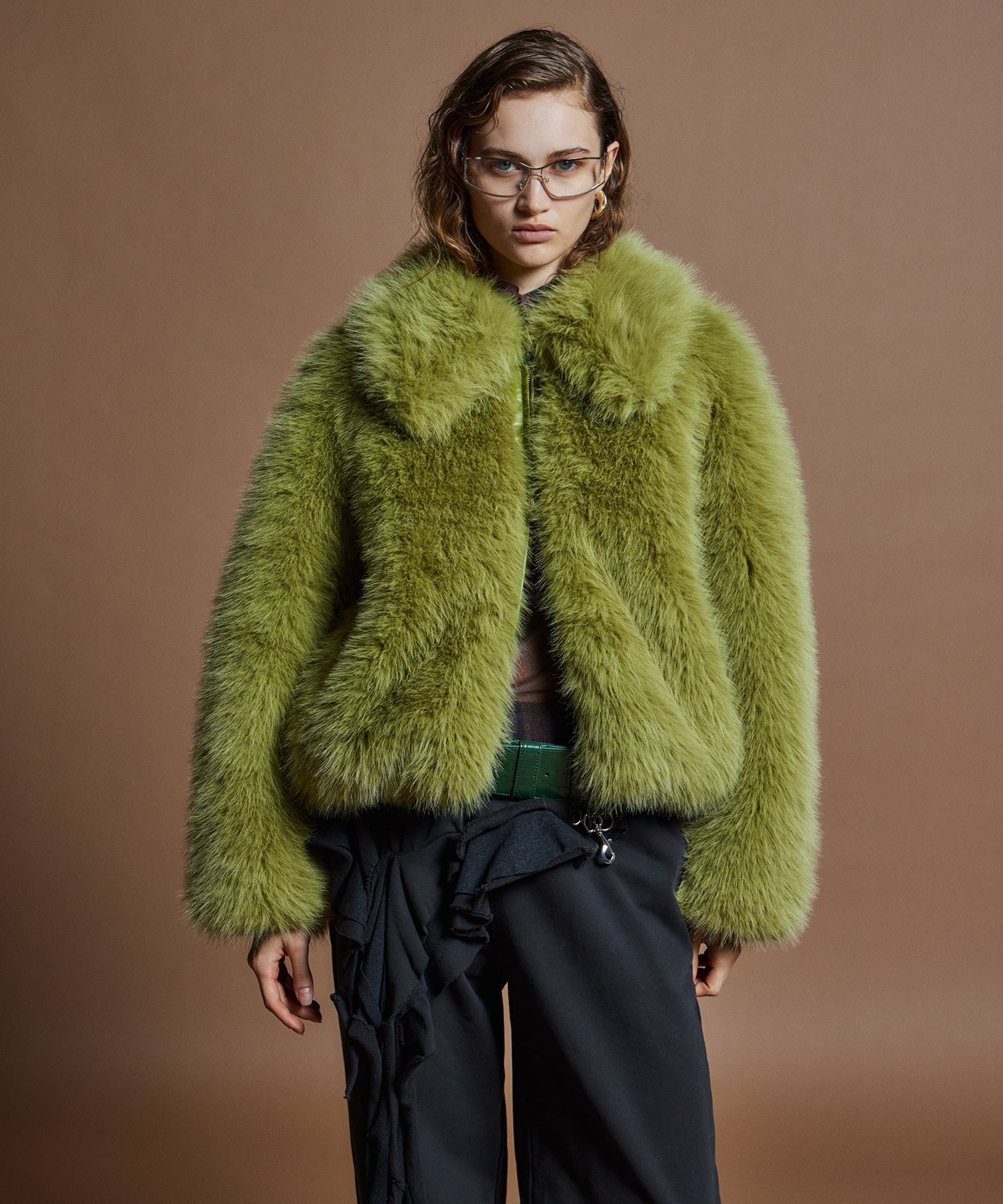 【26WINTER COLLECTION】Volume Collar Fur Coat