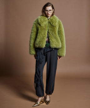 【26WINTER COLLECTION】Volume Collar Fur Coat