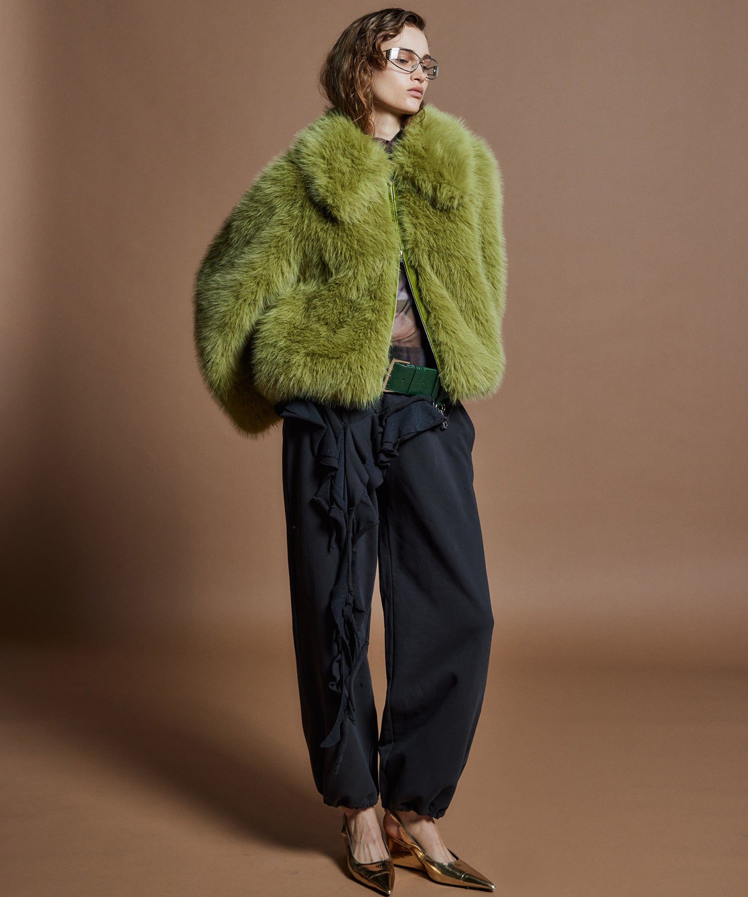 【26WINTER COLLECTION】Volume Collar Fur Coat