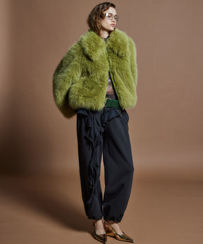 【26WINTER COLLECTION】Volume Collar Fur Coat