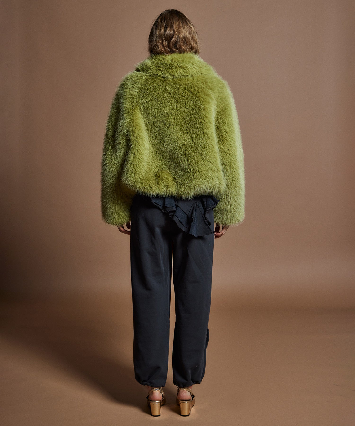 【26WINTER COLLECTION】Volume Collar Fur Coat