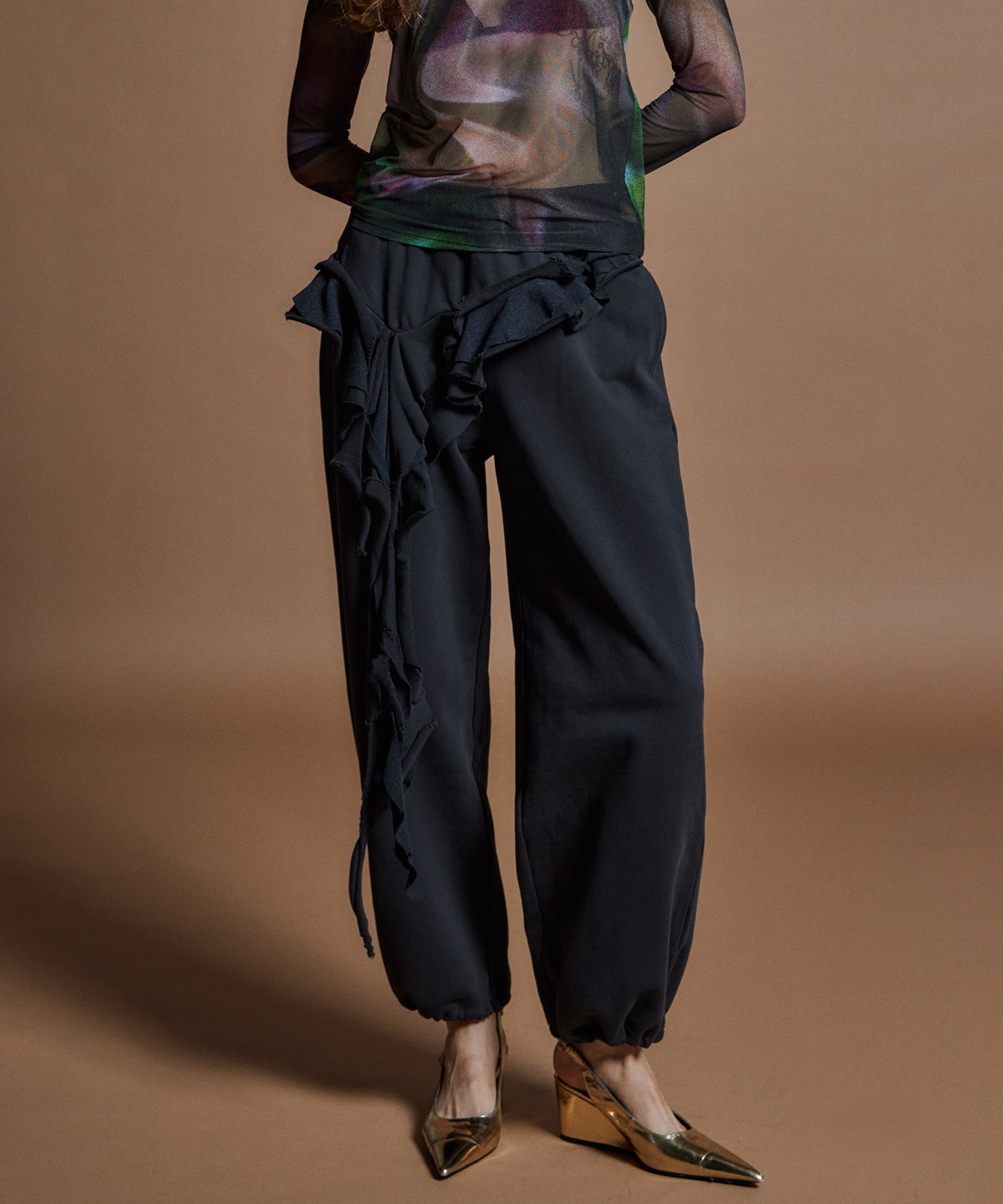 【26WINTER PRE-ORDER】Drop Frill Sweatpants