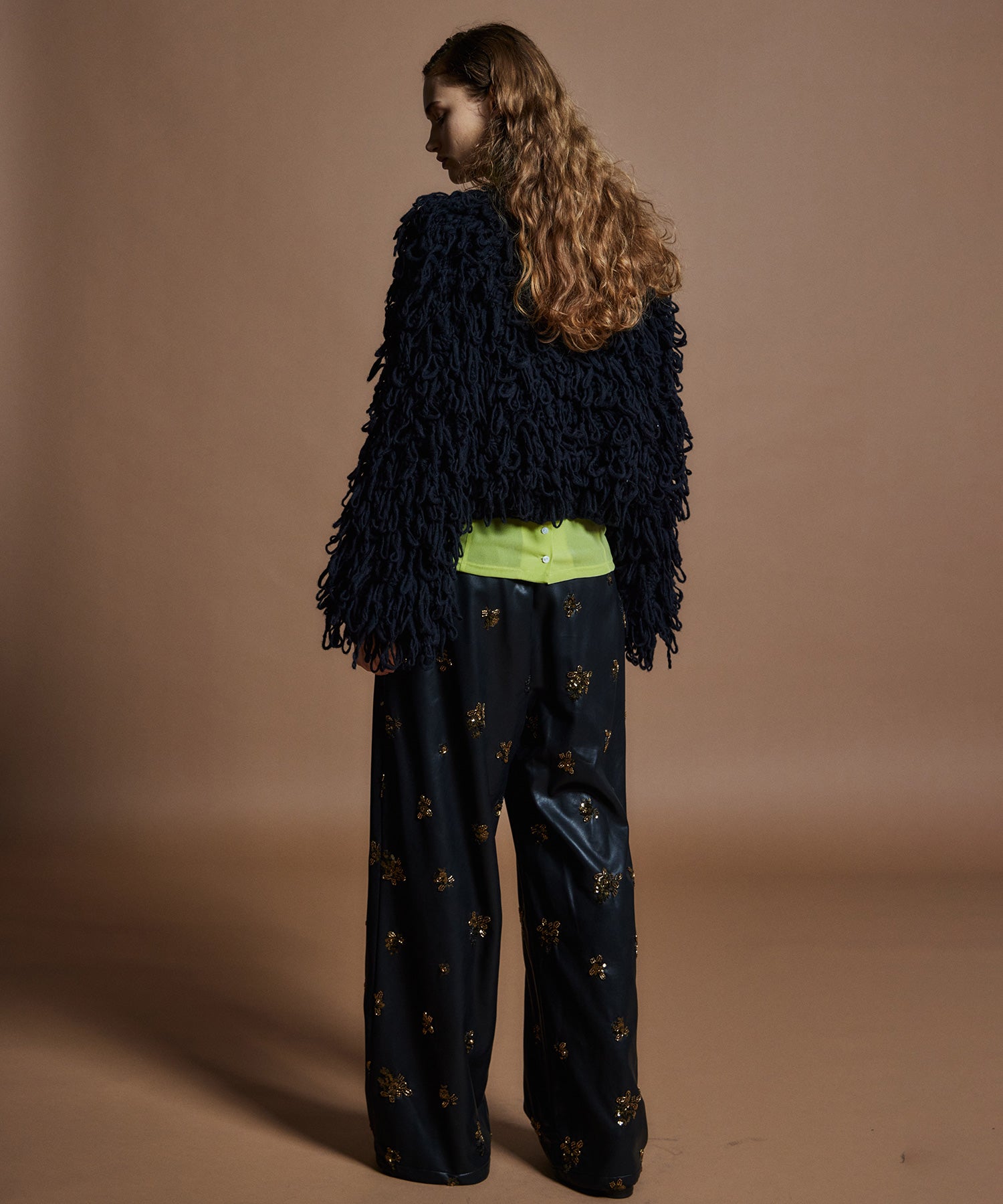 【26WINTER PRE-ORDER】Hand-Loop Knit Blouson