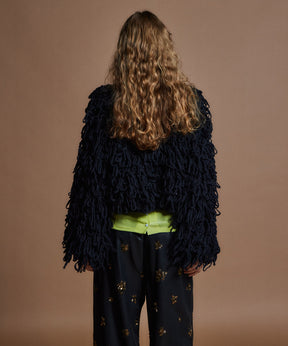 【26WINTER PRE-ORDER】Hand-Loop Knit Blouson