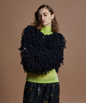 【26WINTER PRE-ORDER】Hand-Loop Knit Blouson