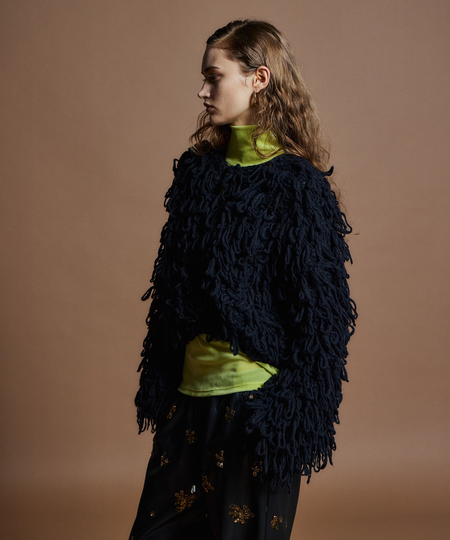 【26WINTER PRE-ORDER】Hand-Loop Knit Blouson