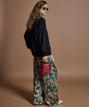 【26WINTER PRE-ORDER】Gobelin Floral Print Easy Pants