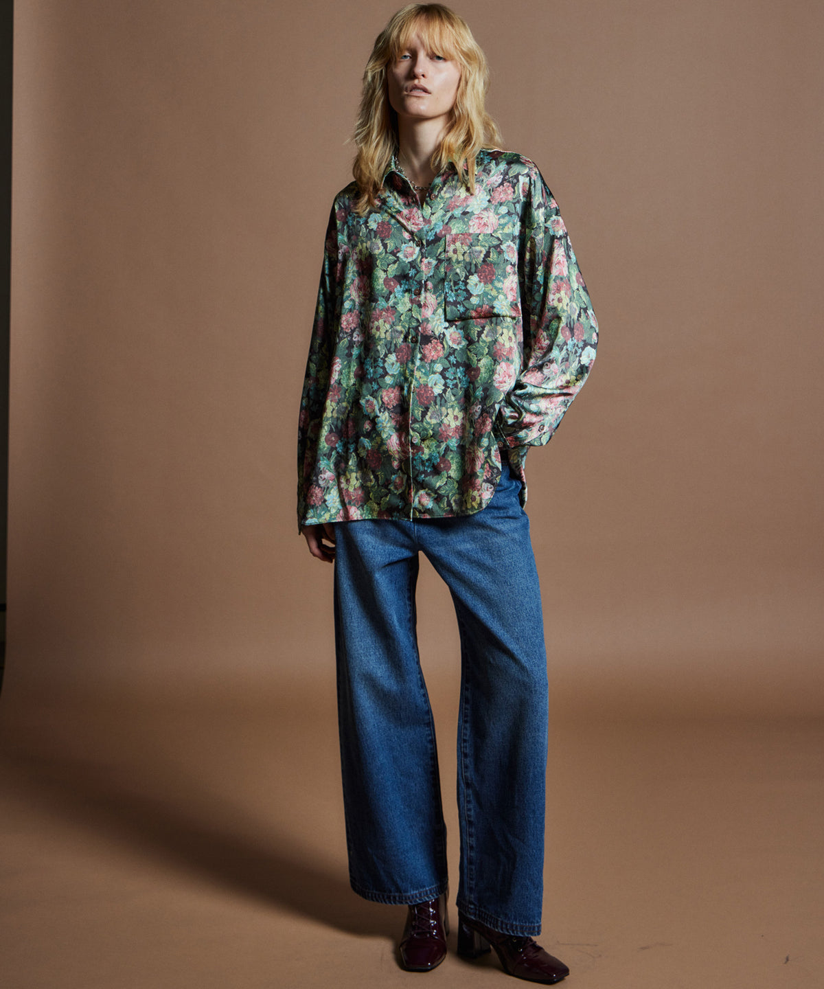 【26WINTER PRE-ORDER】Gobelin Floral Print Shirt