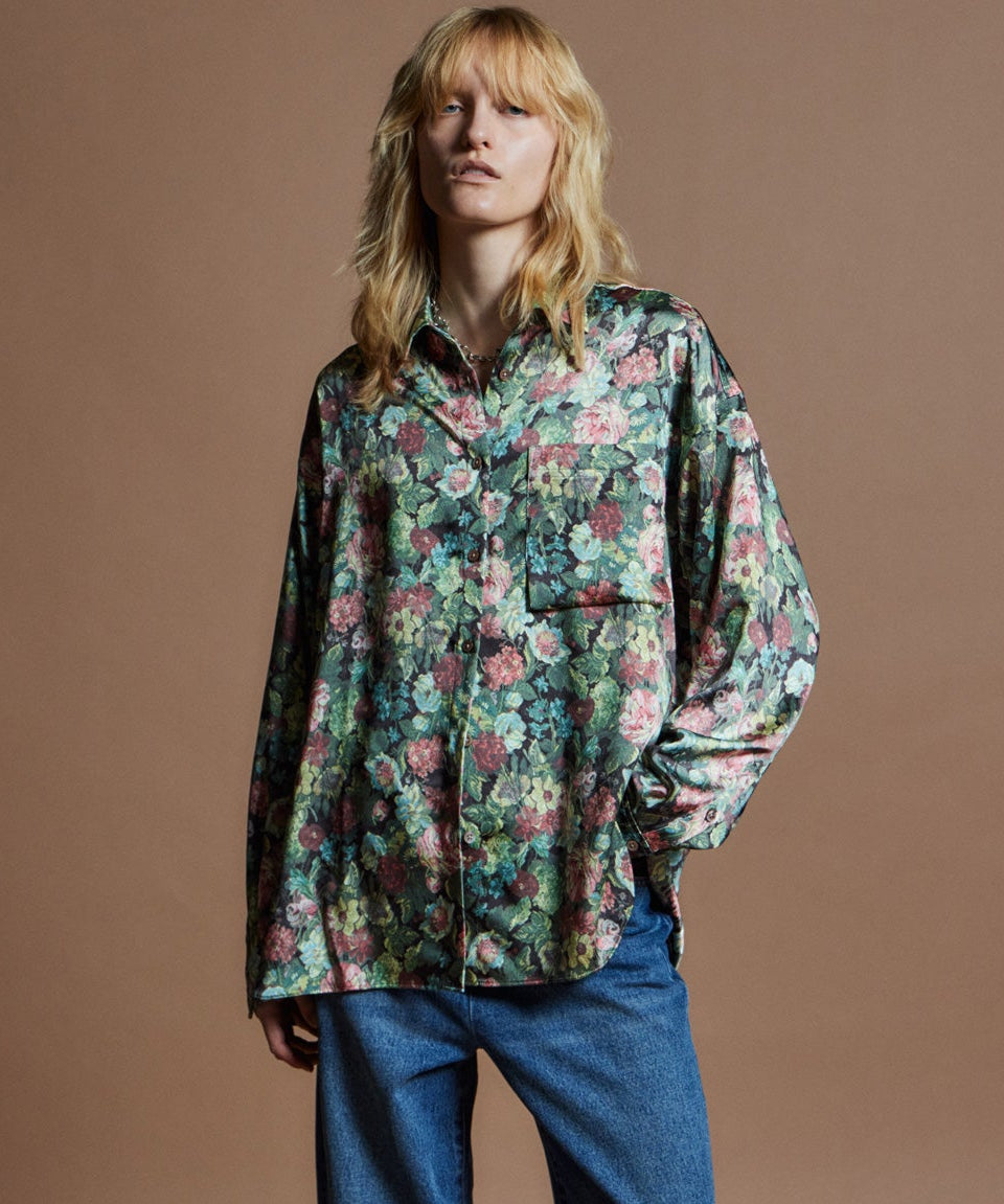 【26WINTER COLLECTION】Gobelin Floral Print Shirt