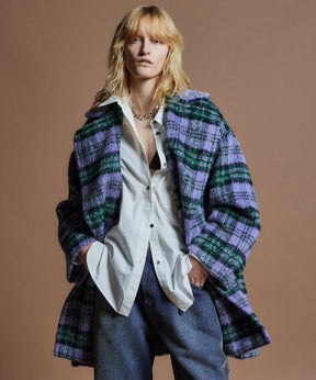 【26WINTER COLLECTION】Mohair Shaggy Coat