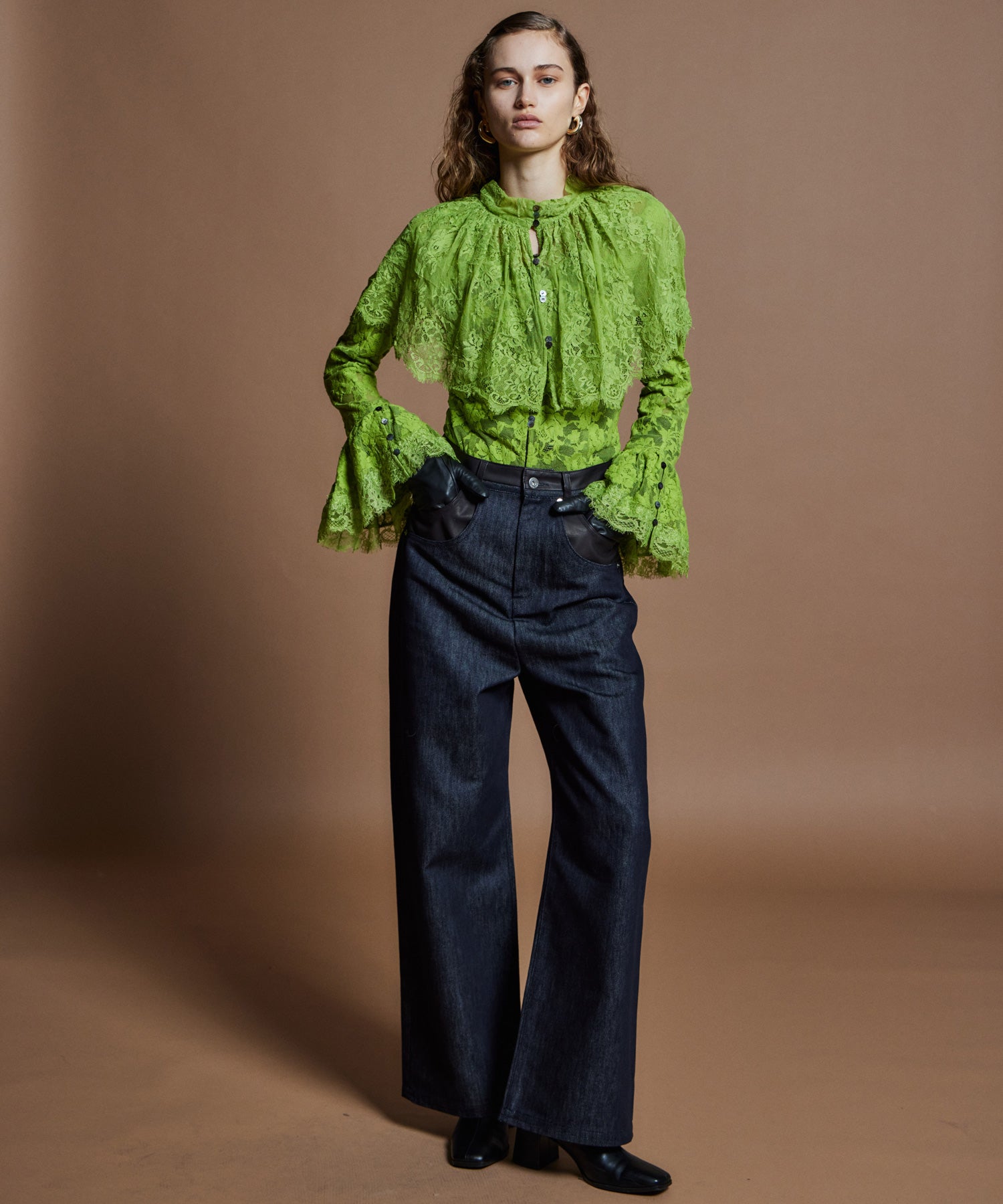 【26WINTER PRE-ORDER】Bolero Set Lace Cardigan