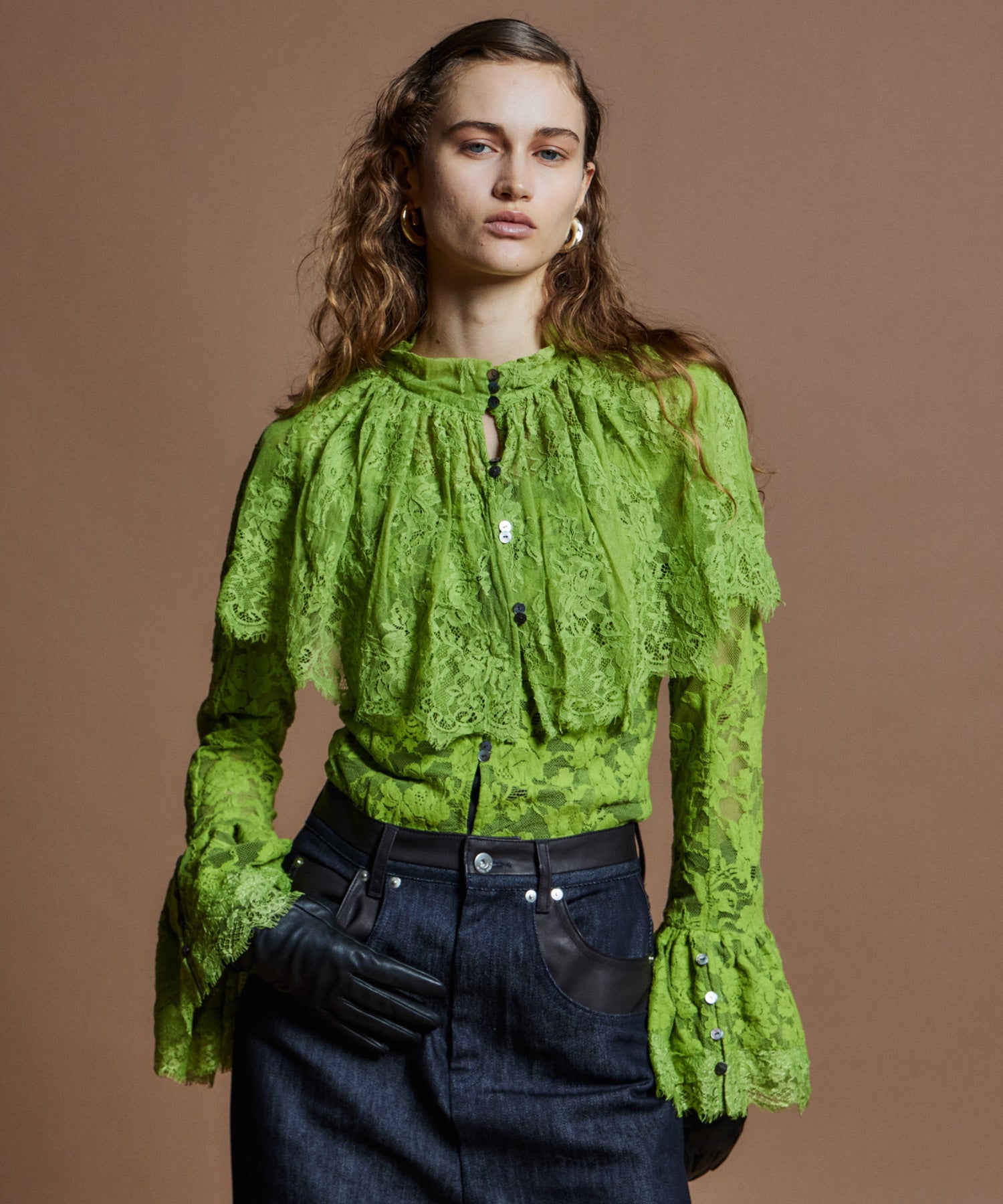 【26WINTER PRE-ORDER】Bolero Set Lace Cardigan