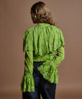 【26WINTER PRE-ORDER】Bolero Set Lace Cardigan