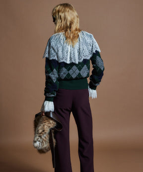 【26WINTER PRE-ORDER】Bolero Set Lace Cardigan