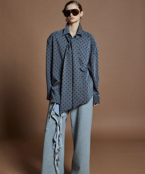 【26WINTER COLLECTION】2WAY Bow-Tie Shirt