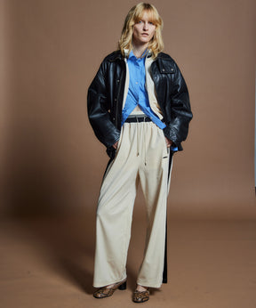 【26WINTER PRE-ORDER】Side Line Velour Jersey Pants