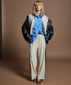 【26WINTER PRE-ORDER】Side Line Velour Jersey Pants