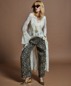 【26WINTER COLLECTION】Multi-Ruffle Lace Dress