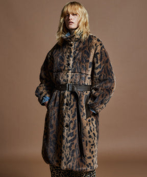[26WINTER COLLECTION] 多种面料长款蟒蛇大衣