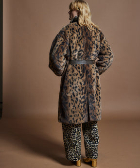 [26WINTER COLLECTION] 多种面料长款蟒蛇大衣