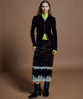 【26WINTER COLLECTION】2WAY Velour Top