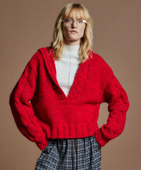 【26WINTER PRE-ORDER】British Worsted Cotton High Neck Top