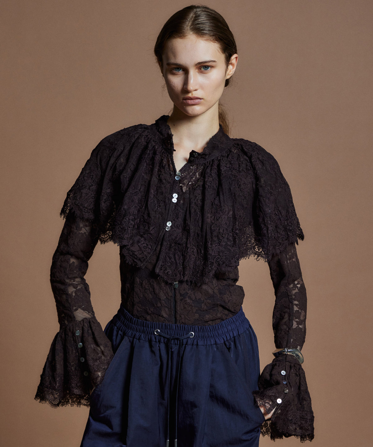 【26WINTER PRE-ORDER】Bolero Set Lace Cardigan