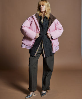 【26WINTER PRE-ORDER】Ripstop Reversible Mid-Length Down Jacket