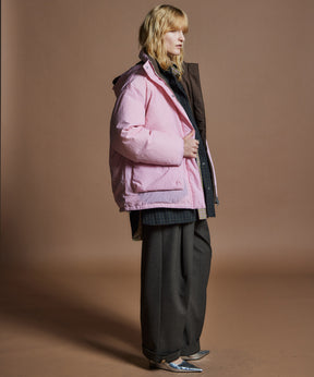 【26WINTER PRE-ORDER】Ripstop Reversible Mid-Length Down Jacket