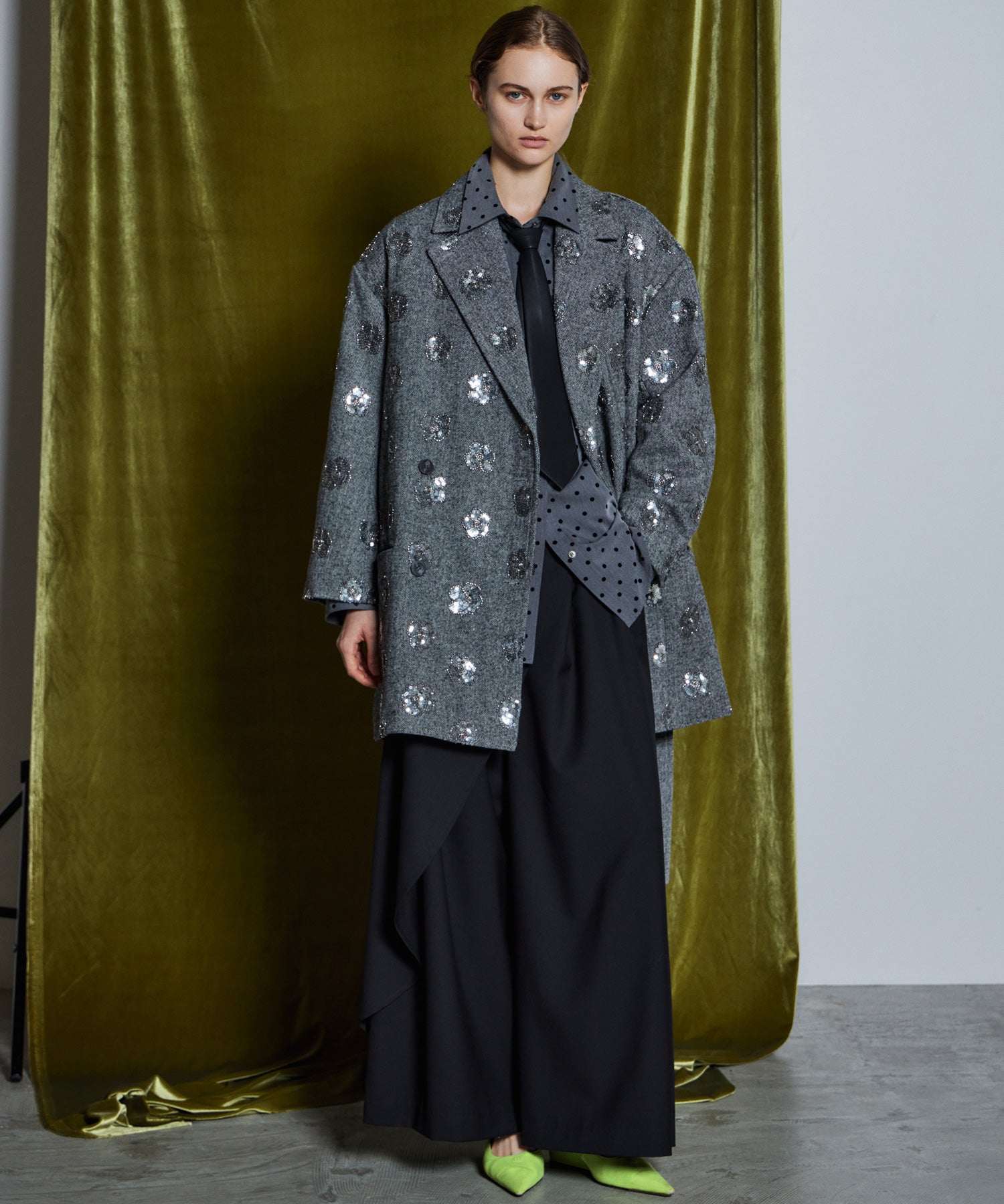 【26WINTER COLLECTION】Wrap Wide Pants