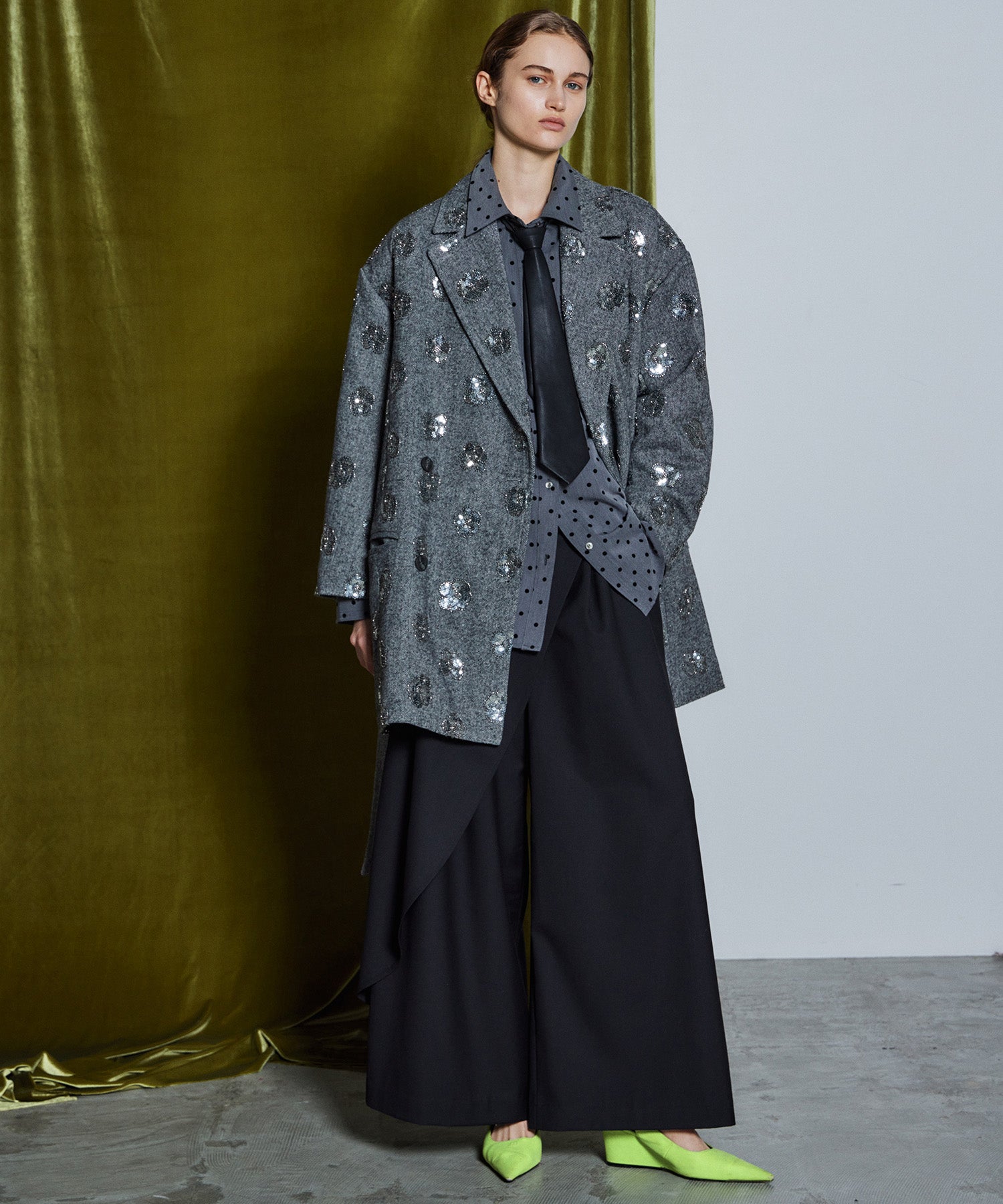 【26WINTER COLLECTION】Wrap Wide Pants