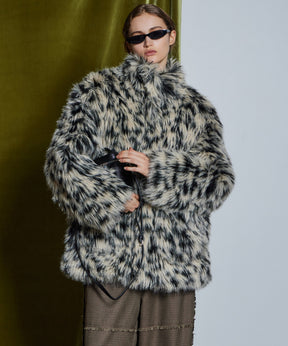 【26WINTER COLLECTION】Mid-Length Volume Fur Coat