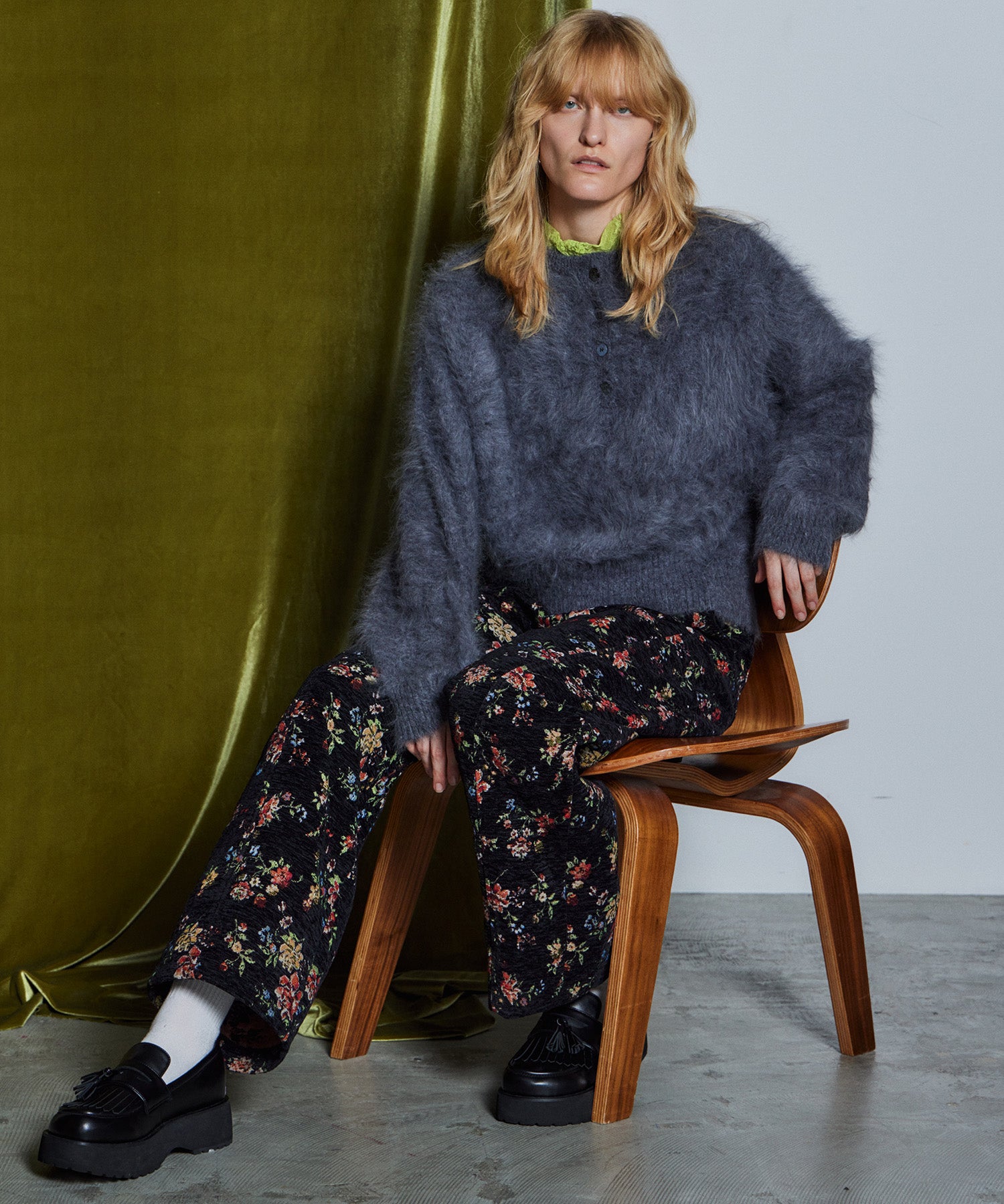 【26WINTER COLLECTION】Angora Shaggy Knit