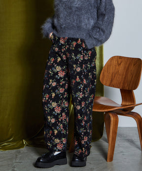 【26WINTER COLLECTION】Multi-Fabric Cocoon Pants