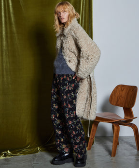【26WINTER COLLECTION】Multi-Fabric Cocoon Pants