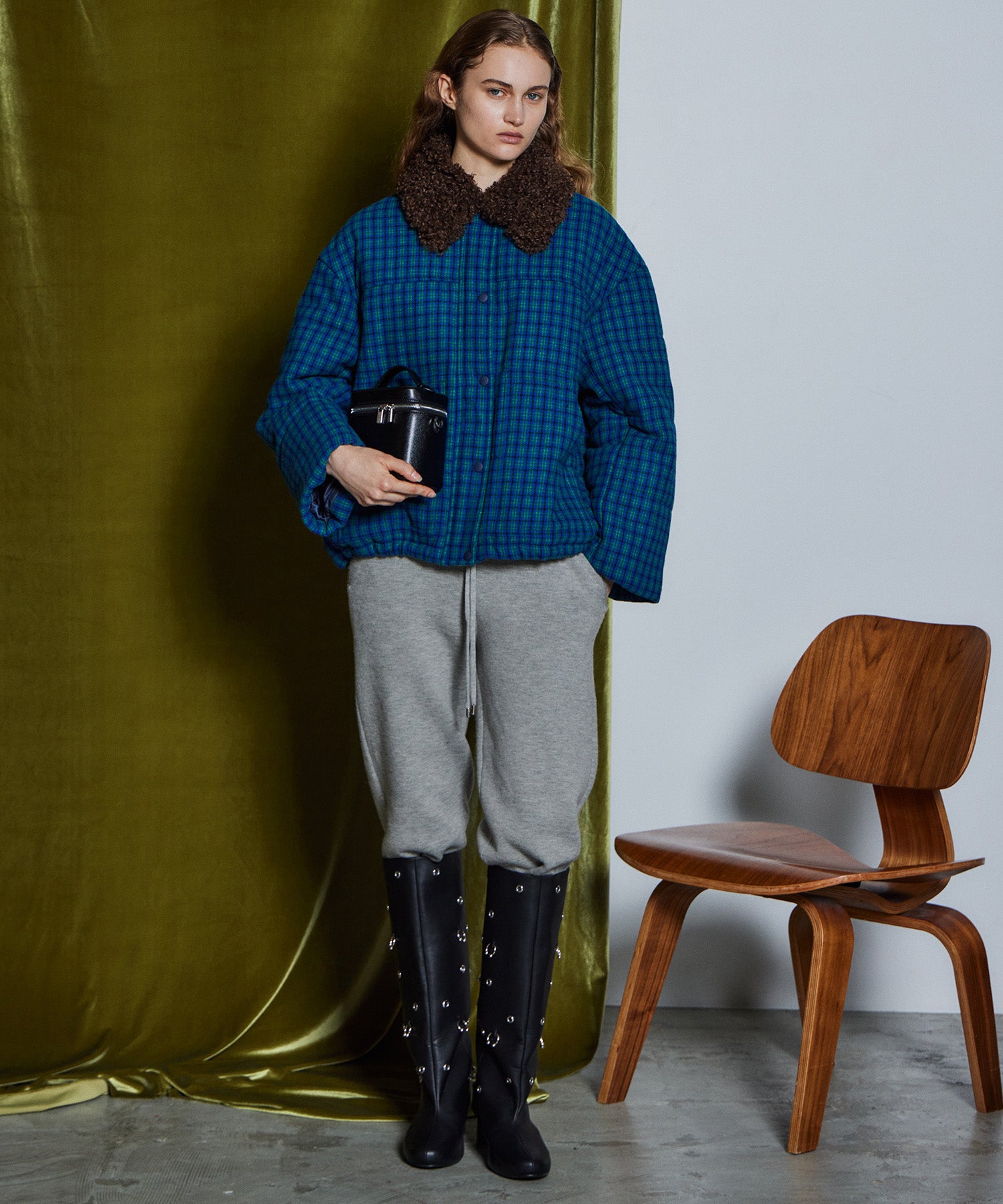 【26WINTER PRE-ORDER】Snap Button Knit Pants