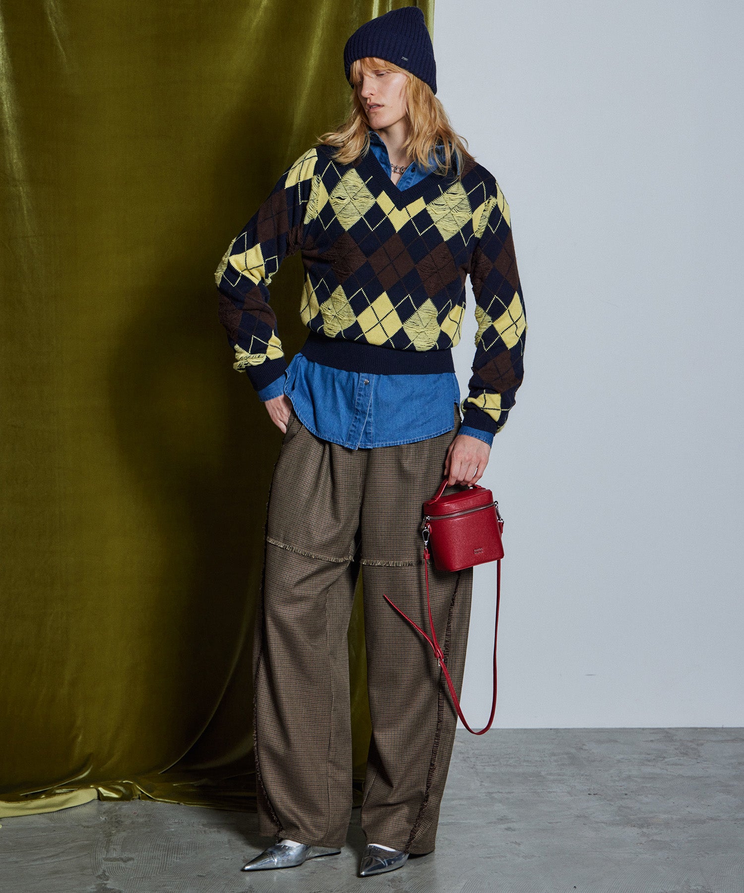 【26WINTER COLLECTION】2WAY Bow-Tie Shirt