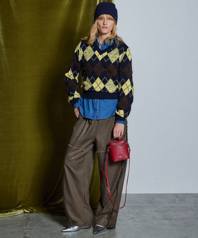 【26WINTER PRE-ORDER】Checked Pants