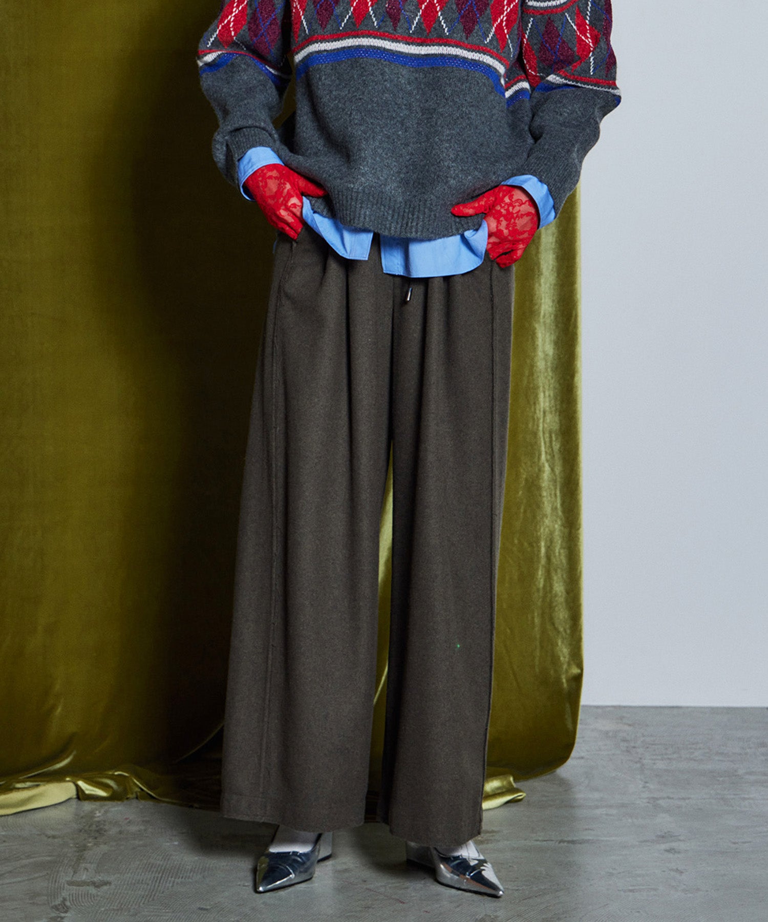【26WINTER COLLECTION】Saxony Easy Pants