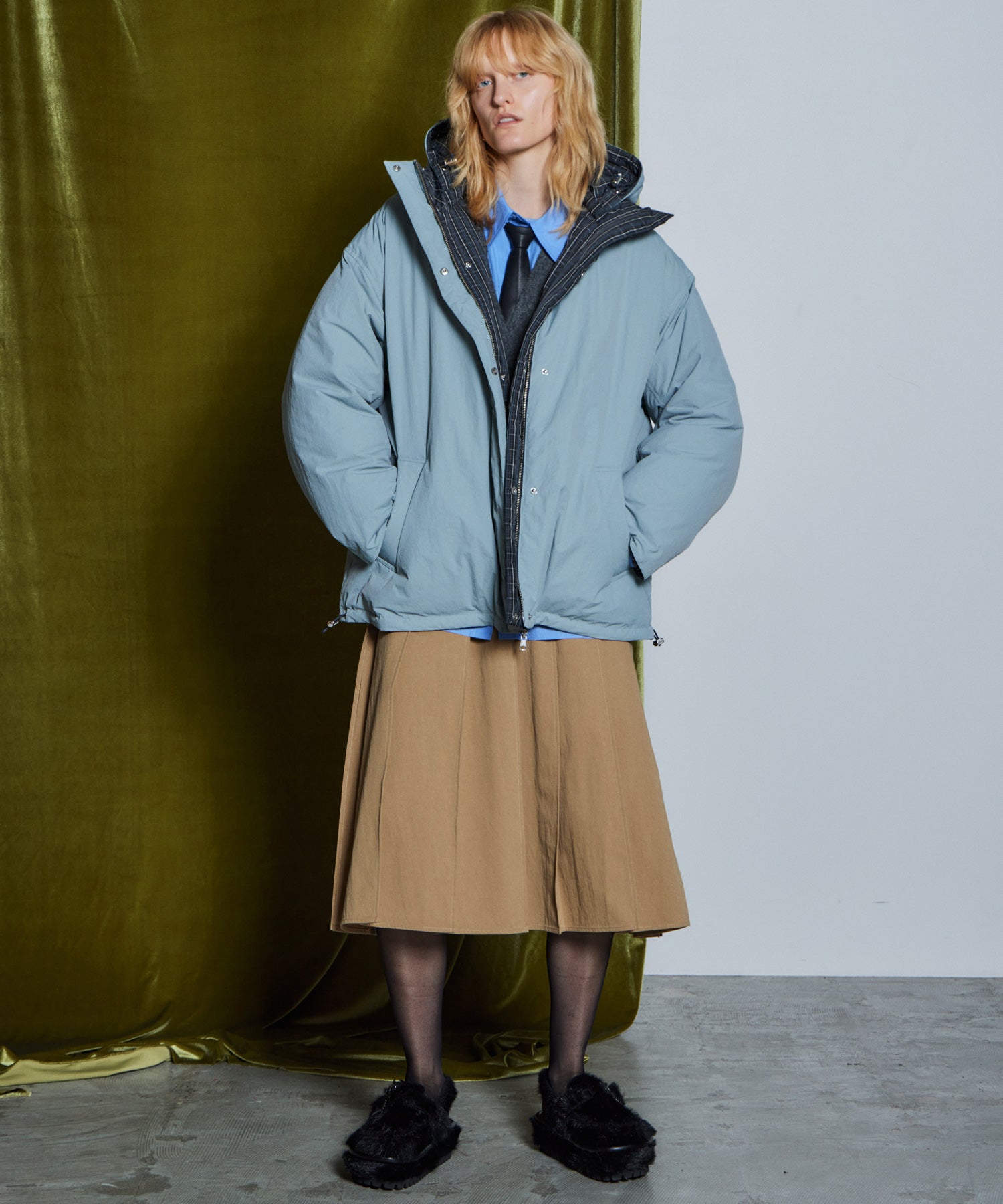 【26WINTER PRE-ORDER】Reversible Mid-Length Down Jacket