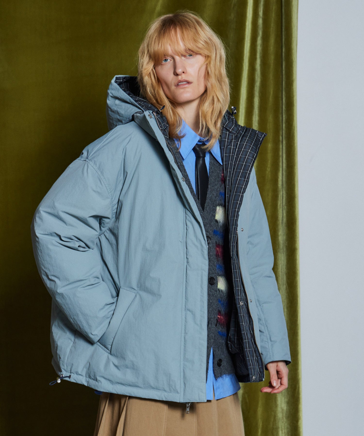 【26WINTER PRE-ORDER】Reversible Mid-Length Down Jacket