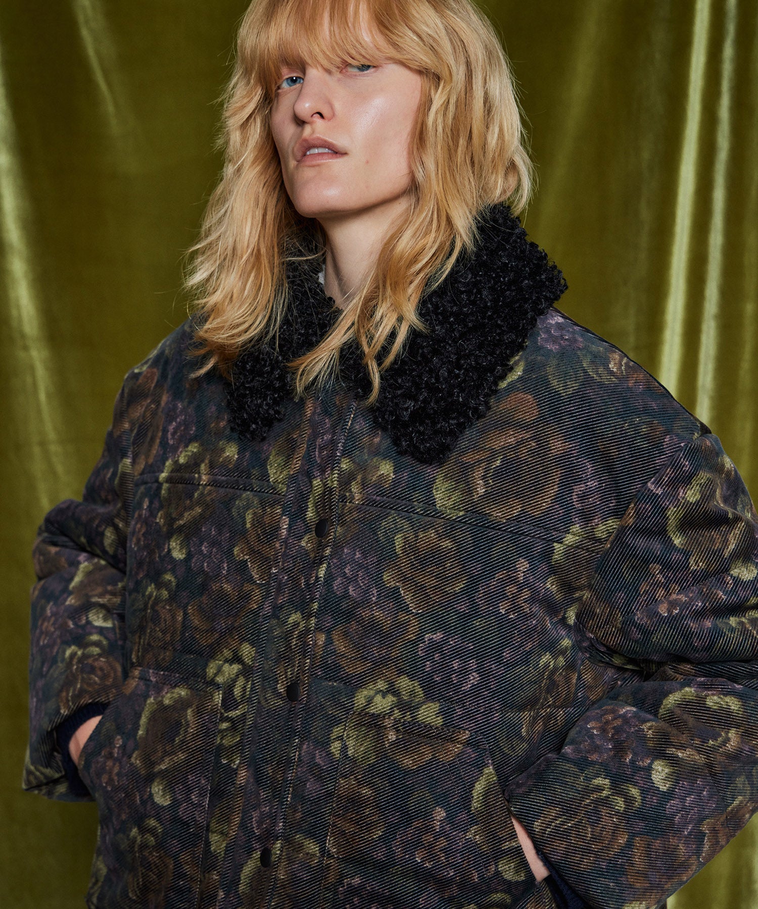 [26WINTER COLLECTION] 2WAY 领羽绒外套
