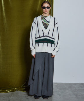 【26WINTER PRE-ORDER】Stripe Cricket Knit