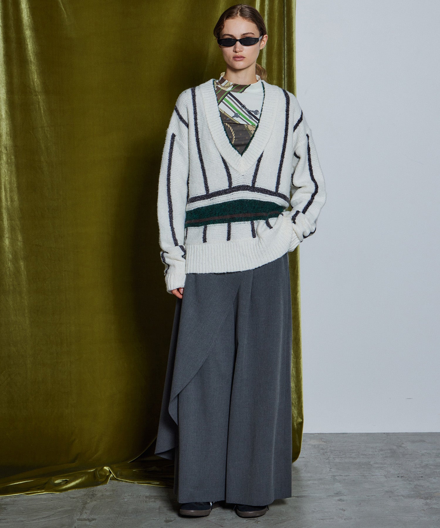 【26WINTER COLLECTION】Wrap Wide Pants