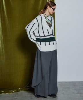 【26WINTER PRE-ORDER】Stripe Cricket Knit