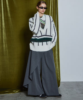 【26WINTER PRE-ORDER】Stripe Cricket Knit