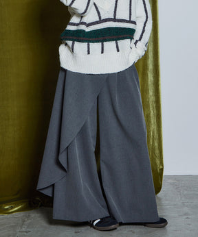【26WINTER COLLECTION】Wrap Wide Pants