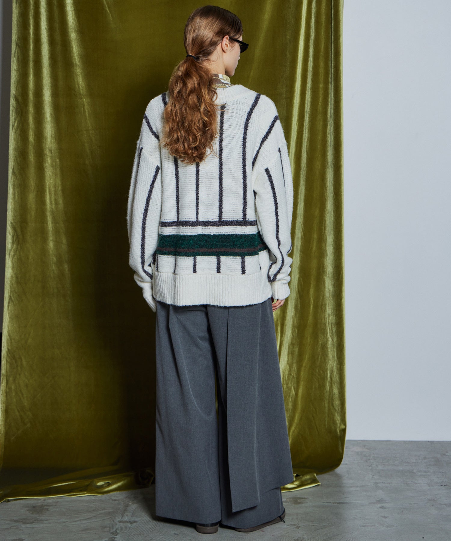【26WINTER PRE-ORDER】Stripe Cricket Knit