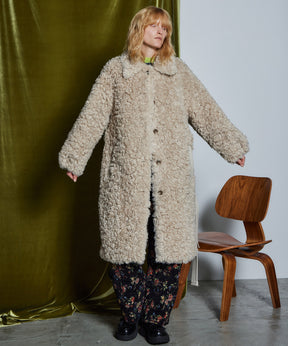 [26WINTER COLLECTION] 多种面料长款蟒蛇大衣